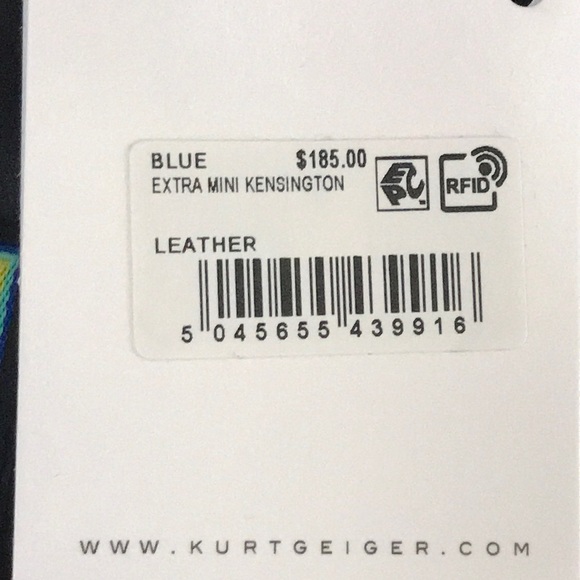 - Kurt Geiger London Extra Mini Kensington Metallic Bronze Hardware Crossb… - Picture 15 of 17